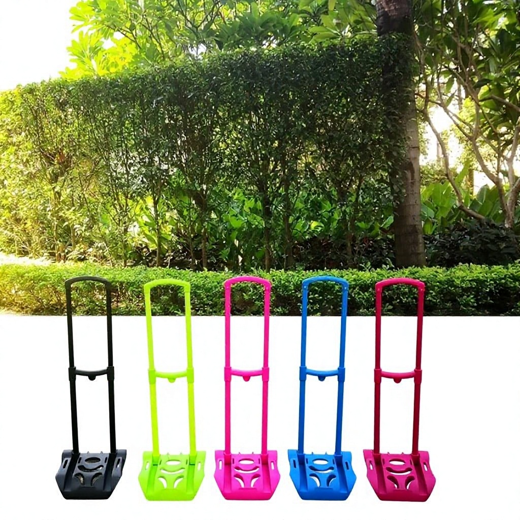 E181 School Bag Trolley / Reinforced Single Wheel / 25KG Capacity / Eco PP Material / Italy Market Success