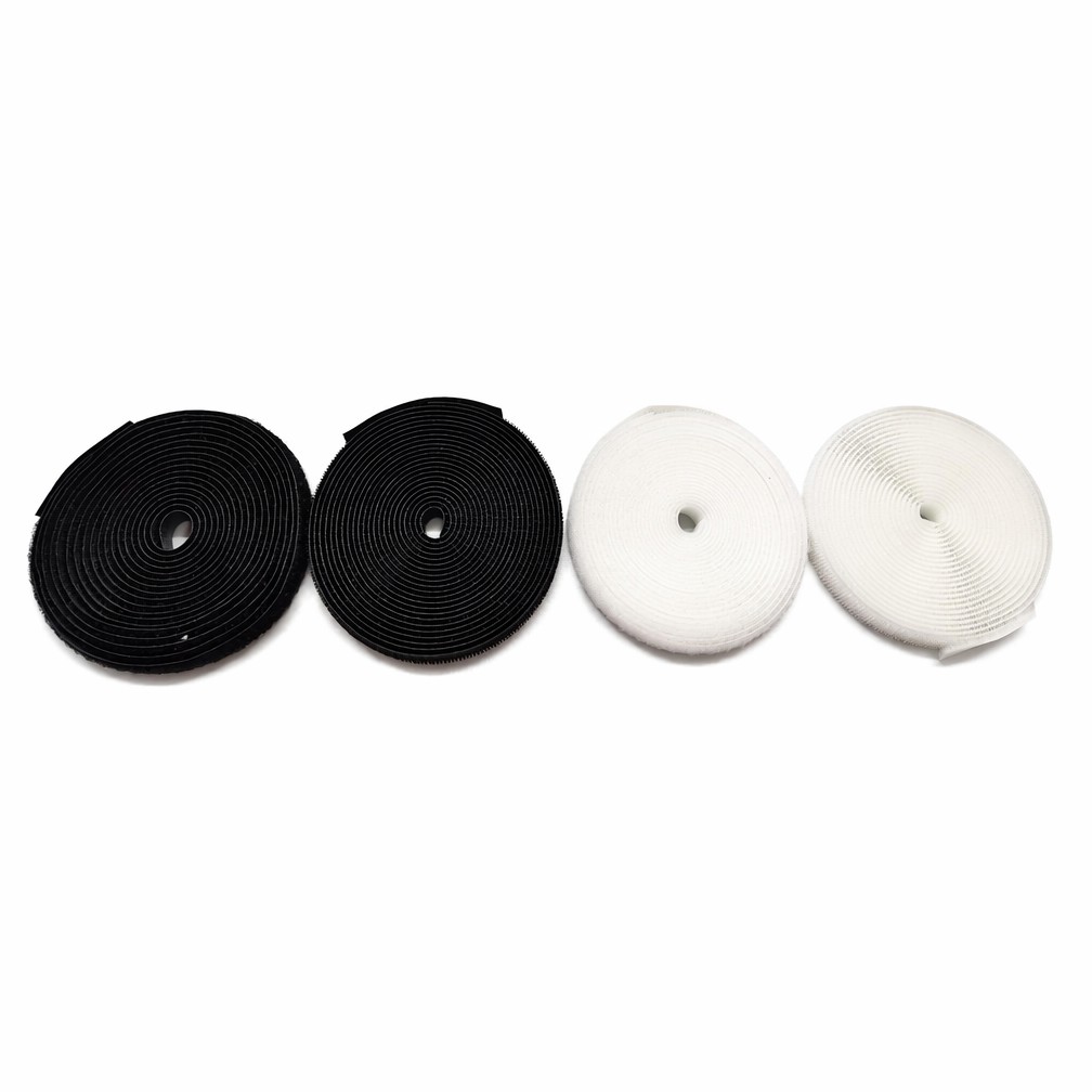 16mm 100% Nylon Hook & Loop Tape — 4g/0.5m Ultralight, 10,000+ Cycle Industrial Grip