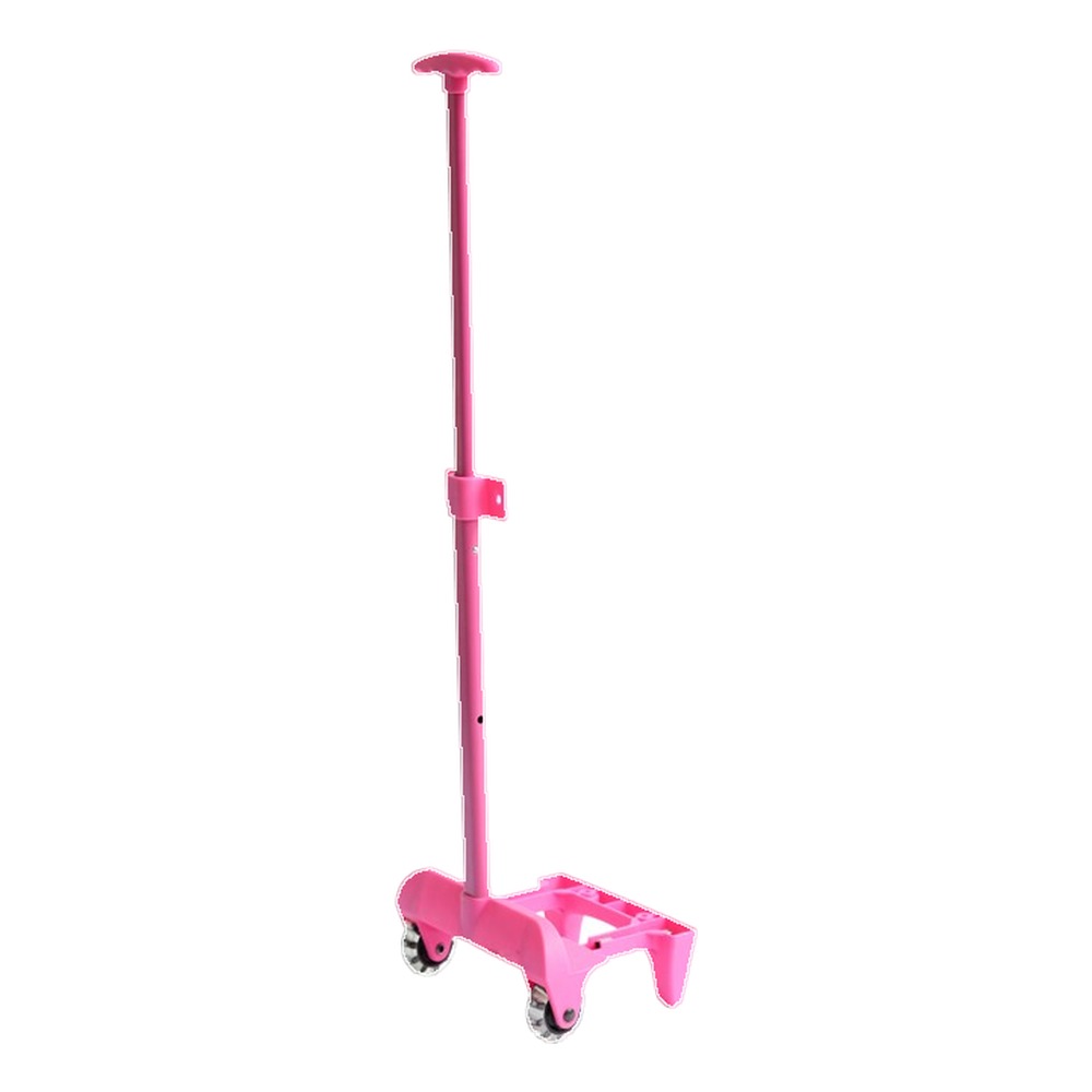 LS1366 Single Rod Telescopic Luggage Trolley Handle | 0.38KG Ultra Light | 15-20KGS Load | KINGDA Factory